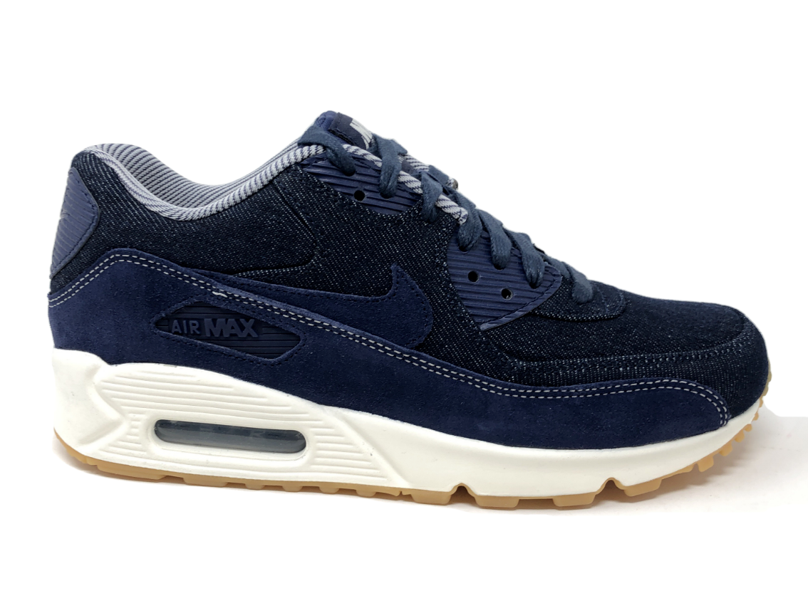 nike air max 90 denim blue
